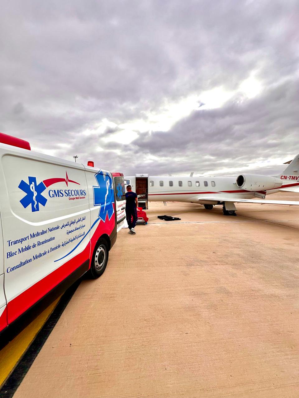 Ambulance Gmssecours - Service d'urgence professionnel à Agadir